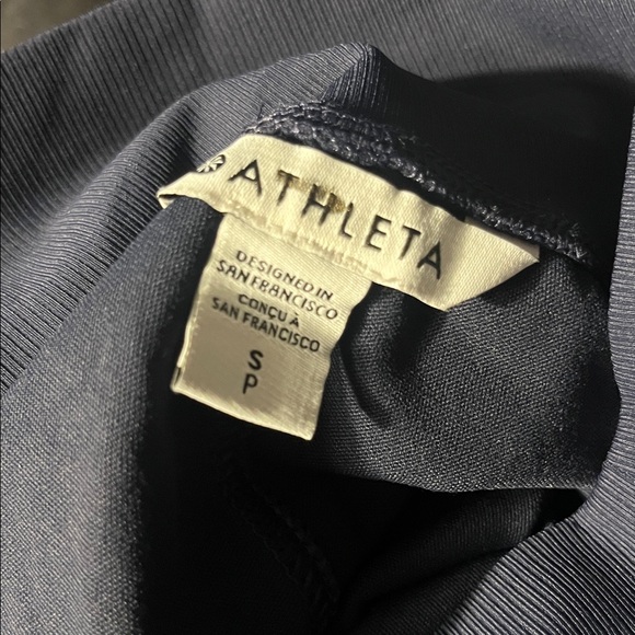 NWOT-Athleta Navy Venice Cargo Wide Leg Pant, Small - Picture 12 of 12